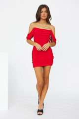 Life In The Spotlight Dress Red