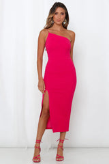 Zarita Midi Dress Fuchsia