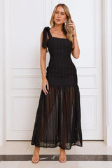 Sweet Serenity Maxi Dress Black