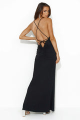 On Full Display Maxi Dress Black