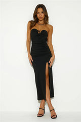 Special Feeling Midi Dress Black