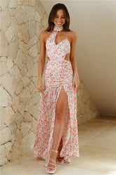 Wildflower Bloom Maxi Dress Pink