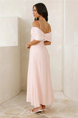 Wishing Hour Maxi Dress Pink