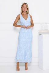 Lovers Not Friends Maxi Dress Blue