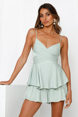 Classy Is The New Original Romper Pistachio