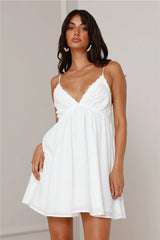 Daisy Soft Mini Dress White