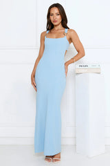 RSVP Luxe Life Maxi Dress Blue