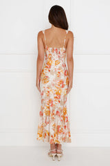 Music To Me Maxi Dress Orange