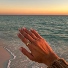 Engravable One Heart Ring