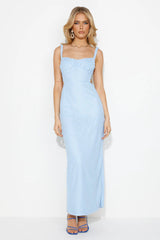 Invite Me Maxi Dress Blue