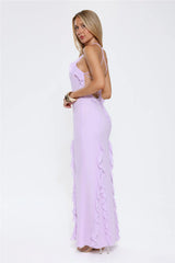 Showstopper Nights Maxi Dress Lilac