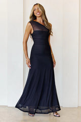 Bloom Baby Off Shoulder Maxi Dress Black