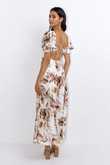Under Island Trees Maxi Dress Brown