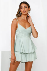 Classy Is The New Original Romper Pistachio