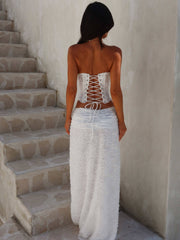 Lucy'S Catherine Skirt Ivory