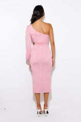 Ready To Join Midi Dress Pink