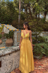 Passion For You Maxi Dress Yellow