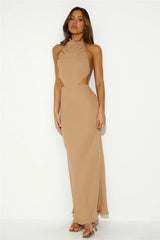 My Pathway Maxi Dress Brown