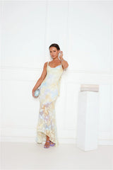 Lush Style Maxi Dress Yellow