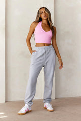 BASE Cuffed Sweatpants Grey Marle