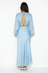 Daydream Retreat Midi Dress Blue