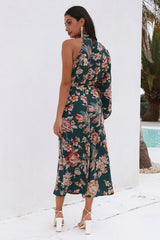 Love Your Needs Midi Dress Teal