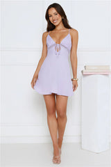 Breezes And Sunsets Mini Dress Purple