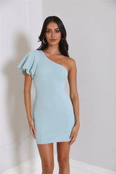 Dating Times Mini Dress Sage