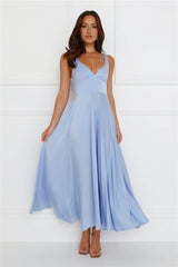Dazzling Opulence Maxi Dress Blue