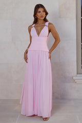 Refined Allure Maxi Dress Pink