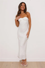 Sunset Party Maxi Dress White