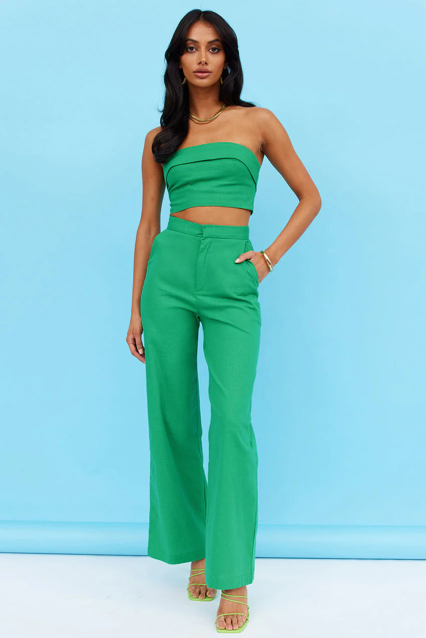 First Move Pants Green