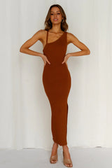 Airy Dreams Maxi Dress Brown