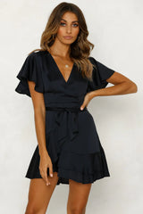 So Yesterday Dress Navy