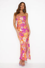 Love By Sea Maxi Dress Orange
