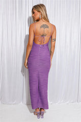 Feel The Attention Maxi Dress Purple