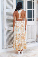 All Day Party Maxi Dress Yellow