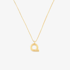 Initial Pendant Necklace