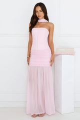 Lillie Corset Maxi Dress Musk