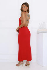 Model Type Maxi Dress Red