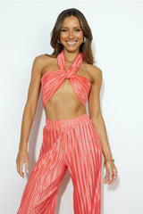 Loveline Crop Top Peach