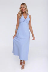 Sunshine Stroll Maxi Dress Blue