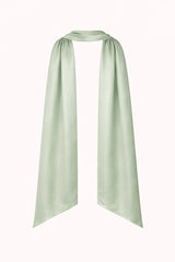 Satin Neck Scarf Sage Green