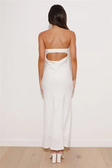 Sunset Party Maxi Dress White