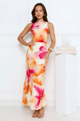 Iconic Vibes Maxi Dress Orange