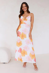 Soaking Up Maxi Dress White