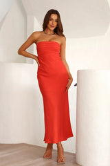 Moves To Make Maxi Dress Red