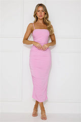 Softer Side Midi Dress Lilac