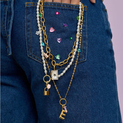 Harper Padlock Charm
