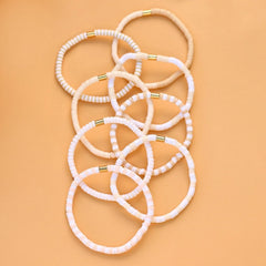Leche Stretch Bracelet Set of 8